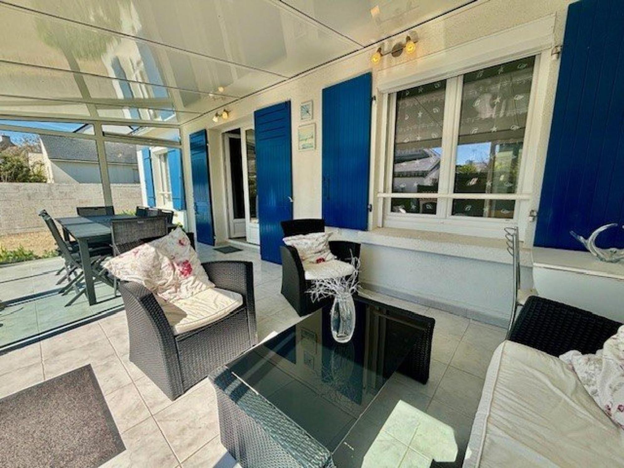 Maison Lumineuse A Quiberon, 90M², Avec Cour, Proche Plage, 6 Pers., Wifi, Animaux Acceptes, Classee 3* - Fr-1-478-76 Экстерьер фото