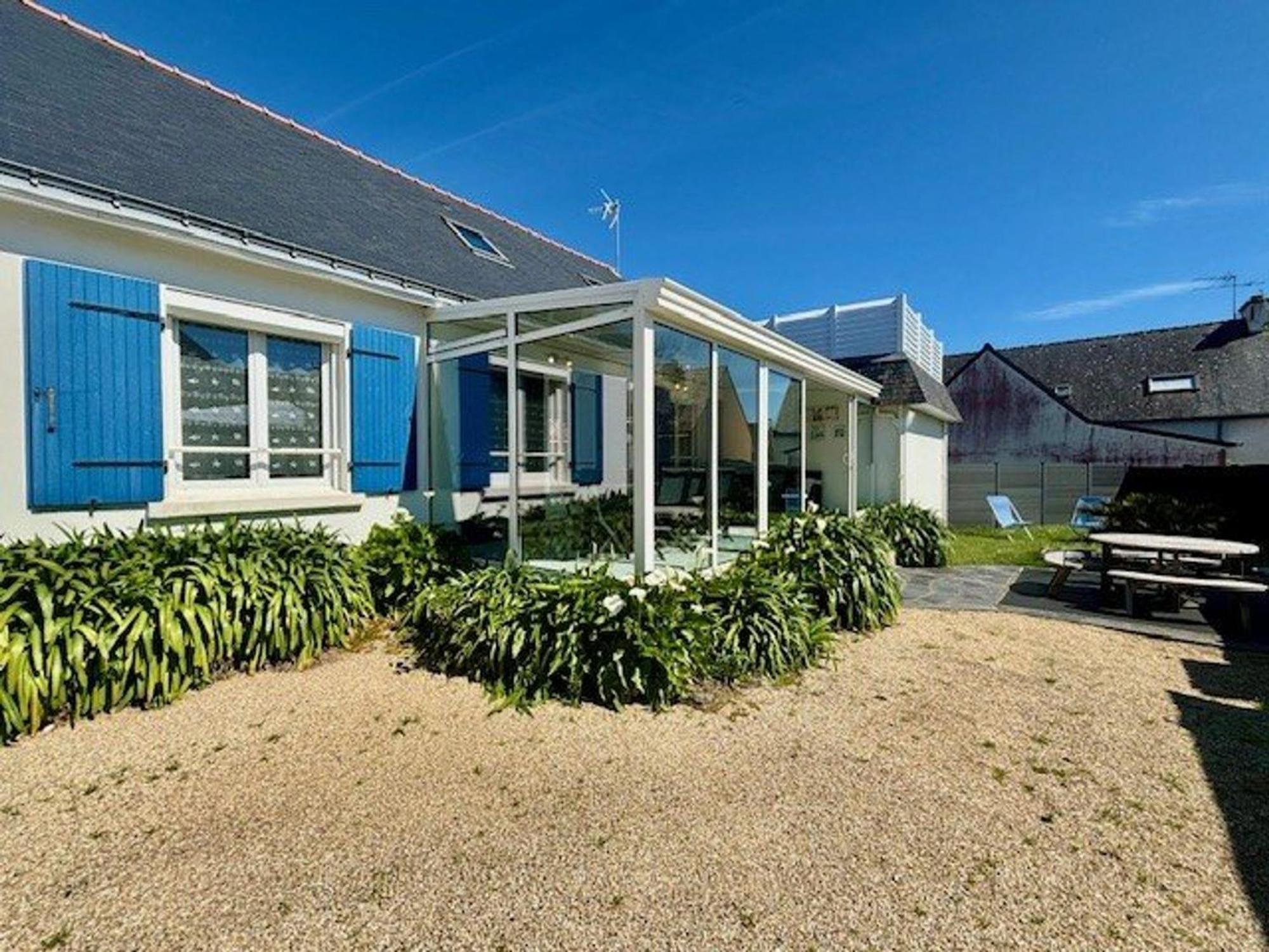 Maison Lumineuse A Quiberon, 90M², Avec Cour, Proche Plage, 6 Pers., Wifi, Animaux Acceptes, Classee 3* - Fr-1-478-76 Экстерьер фото
